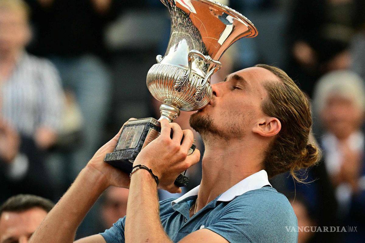 Este es el ranking mundial de ATP tras la victoria de Alexander Zverev