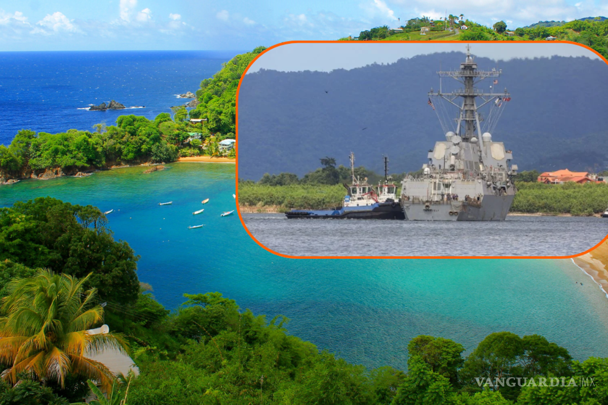 Buque destructor llega a puertos de Trinidad y Tobago para presuntos ejercicios militares