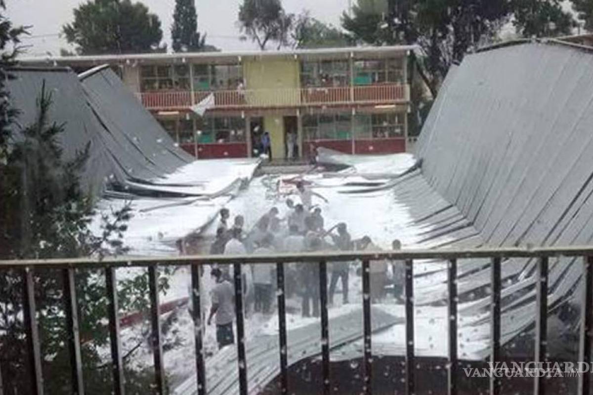 $!El desplome ocurrió tras una intensa granizada en septiembre del 2015.