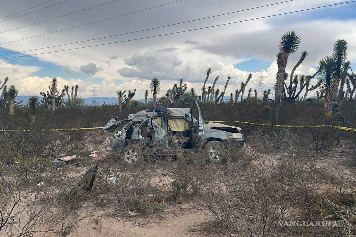 Trágicas vacaciones: muere mujer de 69 años tras volcadura en la carretera a Zacatecas