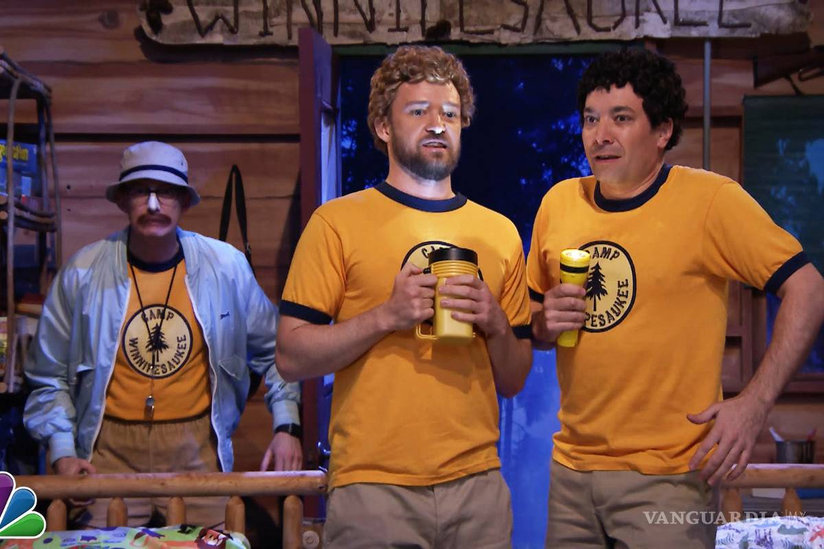 Justin Timberlake se va de campamento con Jimmy Fallon