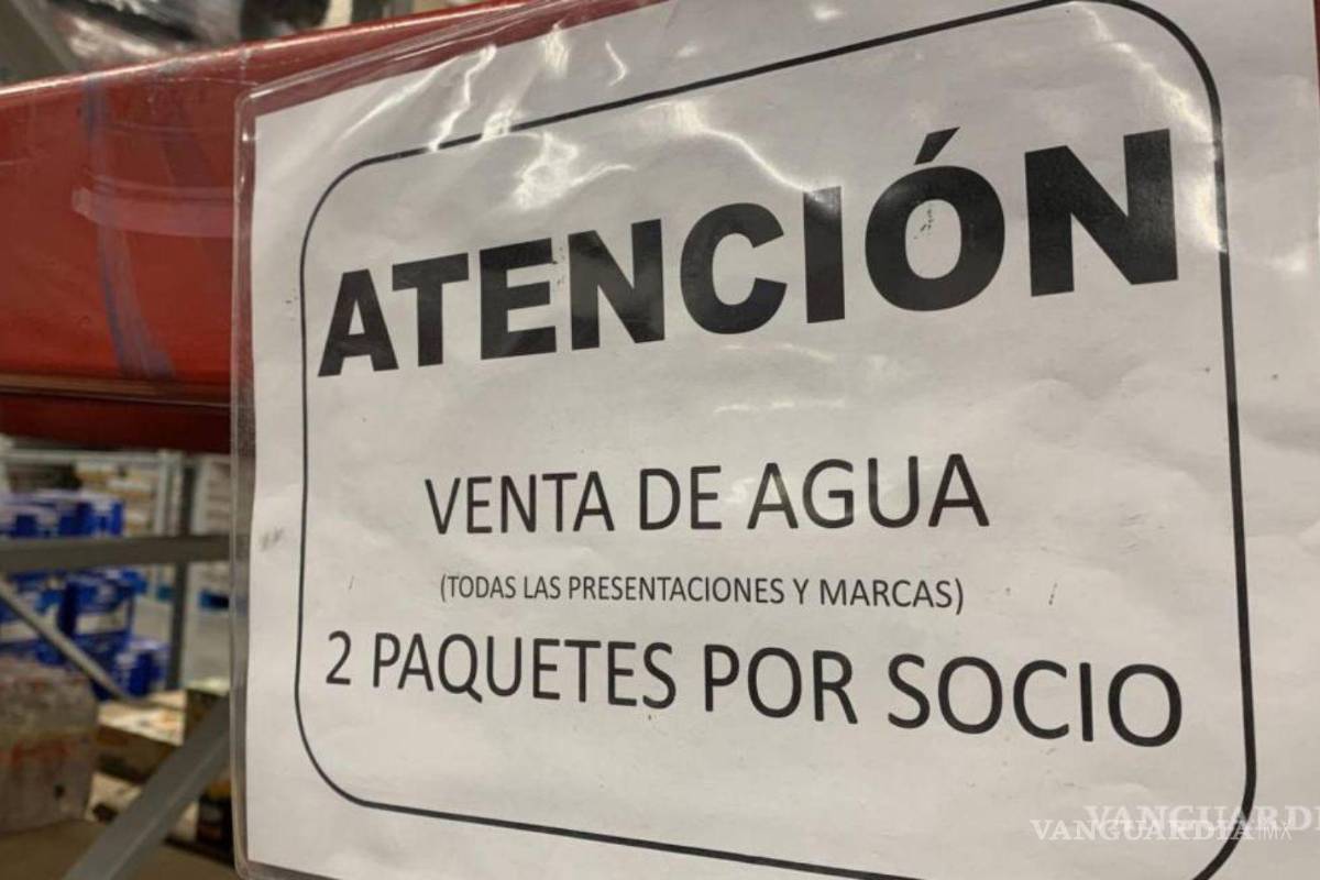 ‘No seamos envidiosos’ y ‘no necesitamos su agua’; reacciones por compras masivas de regios en Saltillo