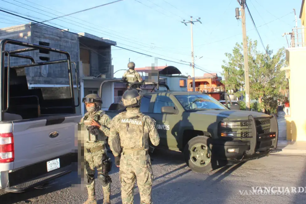 Detienen a cuatro mujeres, entre ellas una menor, con armas de alto poder en Piedras Negras