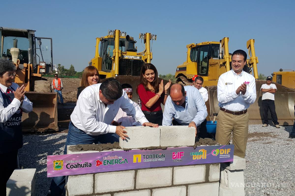 Arranca en Torreón construcción de Ciudad DIF