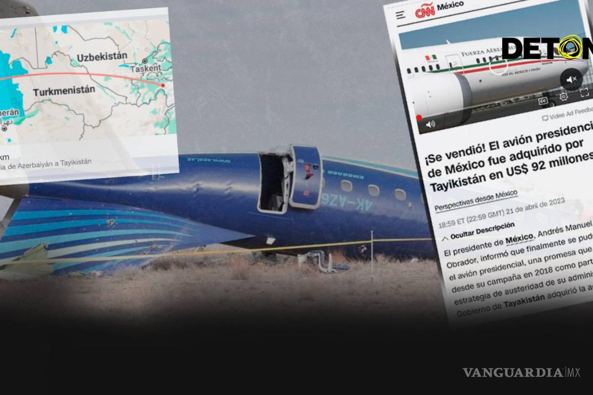 El accidente del avión que México vendió a Tayikistán, el incendio del pastel de Samuel García y la nueva compra de Mauricio Fernández