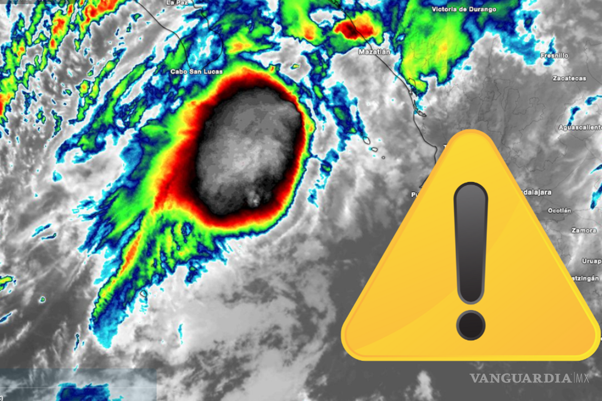 Tormenta Ileana amenaza Baja California: emiten ALERTA ROJA en Los Cabos y La Paz ante llegada