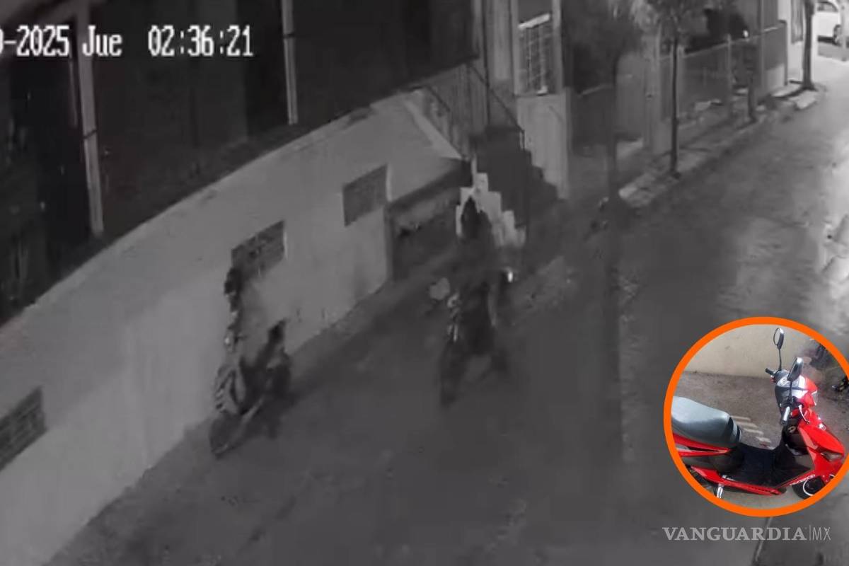 Captan otro robo de motocicleta en Saltillo; piden ayuda en redes para encontrarla (video)