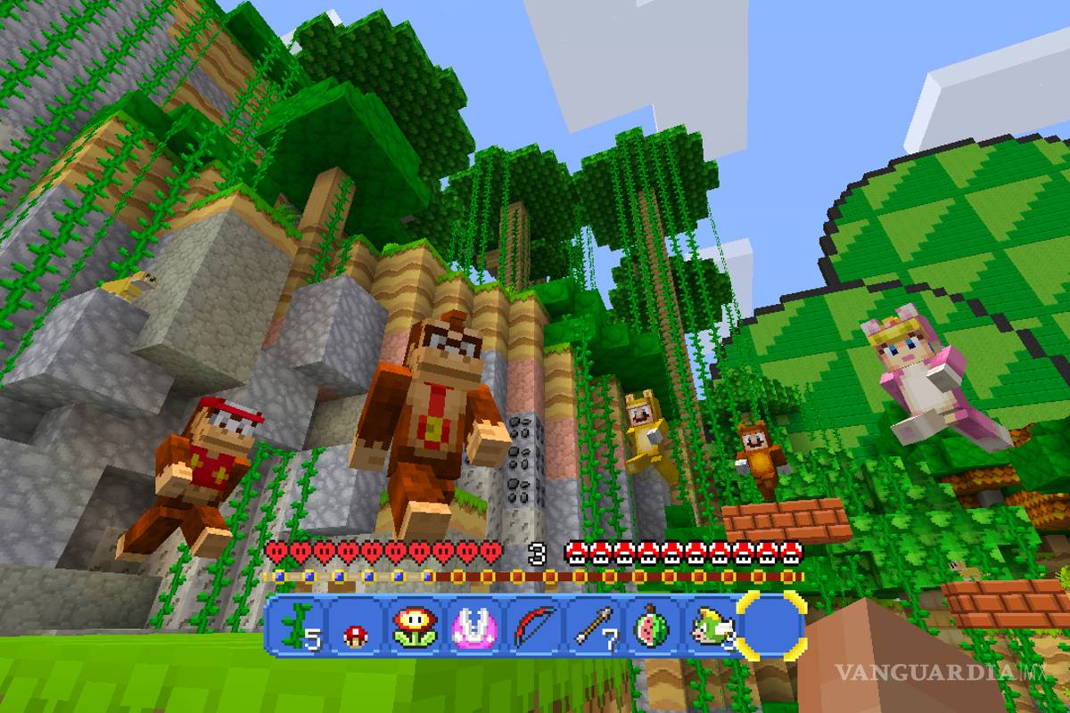 $!Super Mario llega al mundo de Minecraft