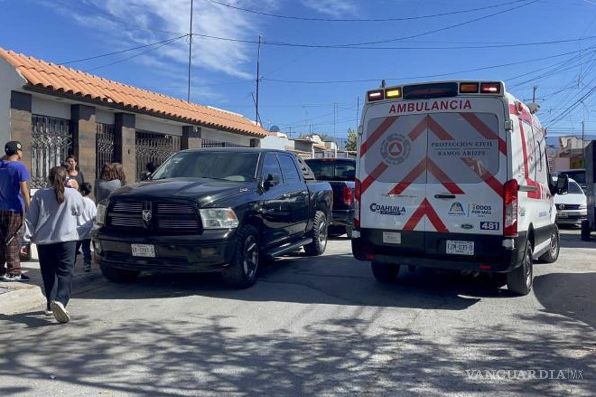 Hombre se dispara tras agredir a su esposa en Ramos Arizpe