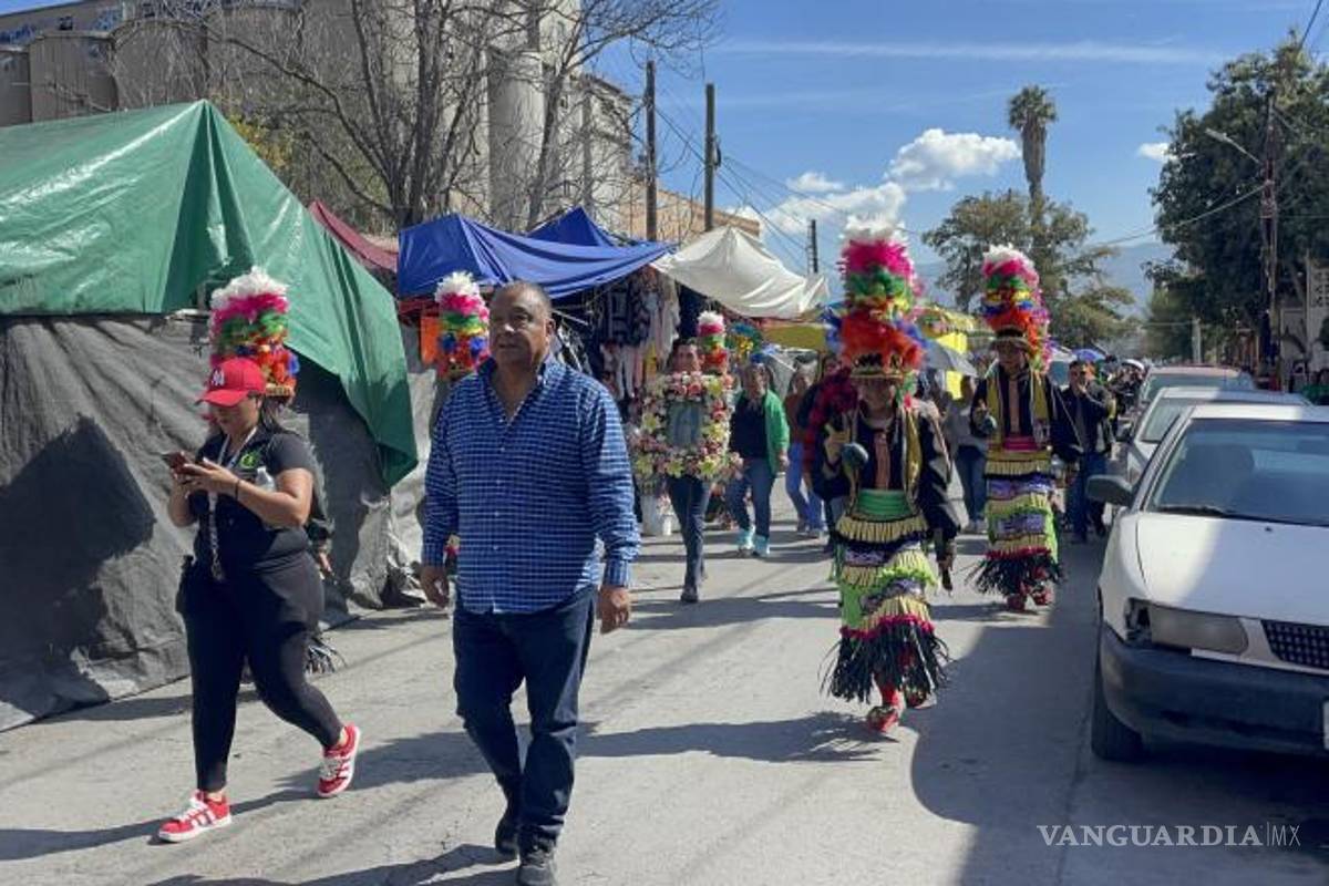 $!El contingente partió desde la Plaza de las Ciudades Hermanas y avanzó por el bulevar Francisco Coss rumbo al Santuario de la Virgen de Guadalupe.