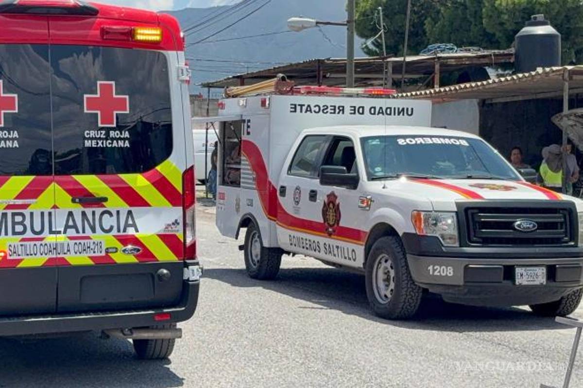 $!La Cruz Roja, Bomberos de Saltillo, Protección Civil, AIC, fueron las autoridades presentes.