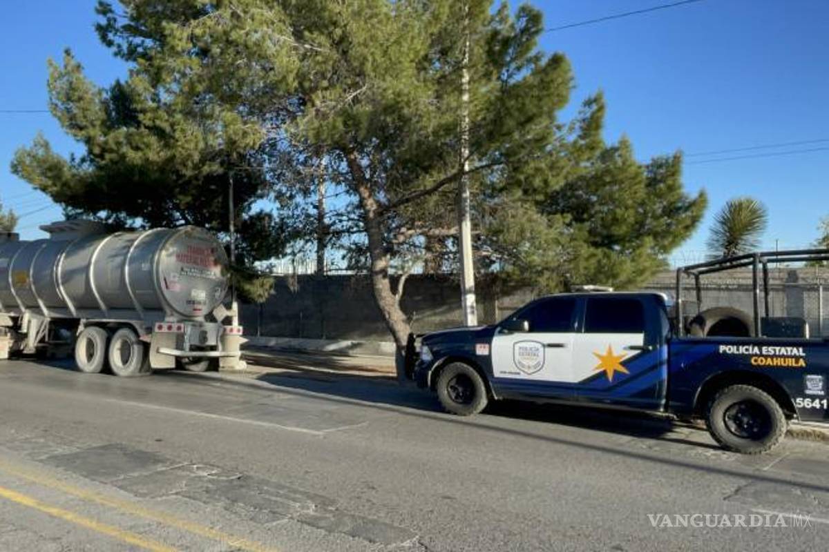 $!Policías estatales aseguraron la unidad en el kilómetro 10 de la Saltillo–Torreón.