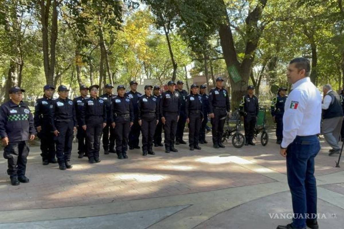 $!Elementos de seguridad patrullan la ciudad para garantizar tranquilidad a visitantes durante la temporada navideña.