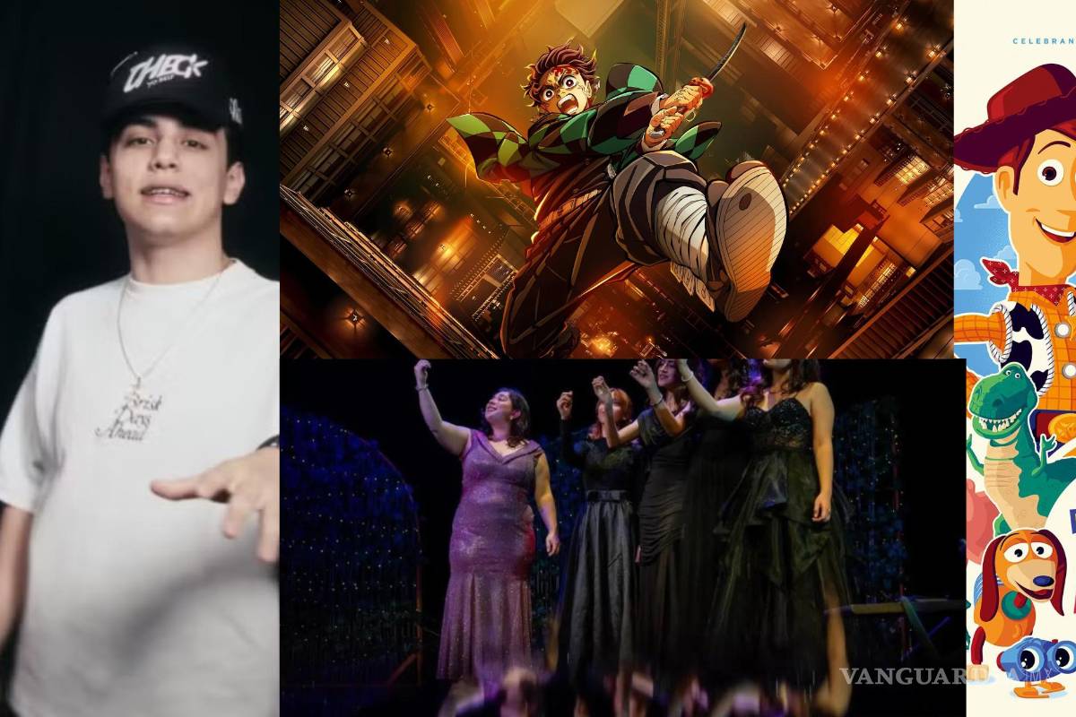¿Qué hacer en Saltillo? Concierto de Alan Arrieta, ópera, estrenos de ‘Demon Slayer: Castillo Infinito’ y el regreso de ‘Toy Story’ por su 30 aniversario