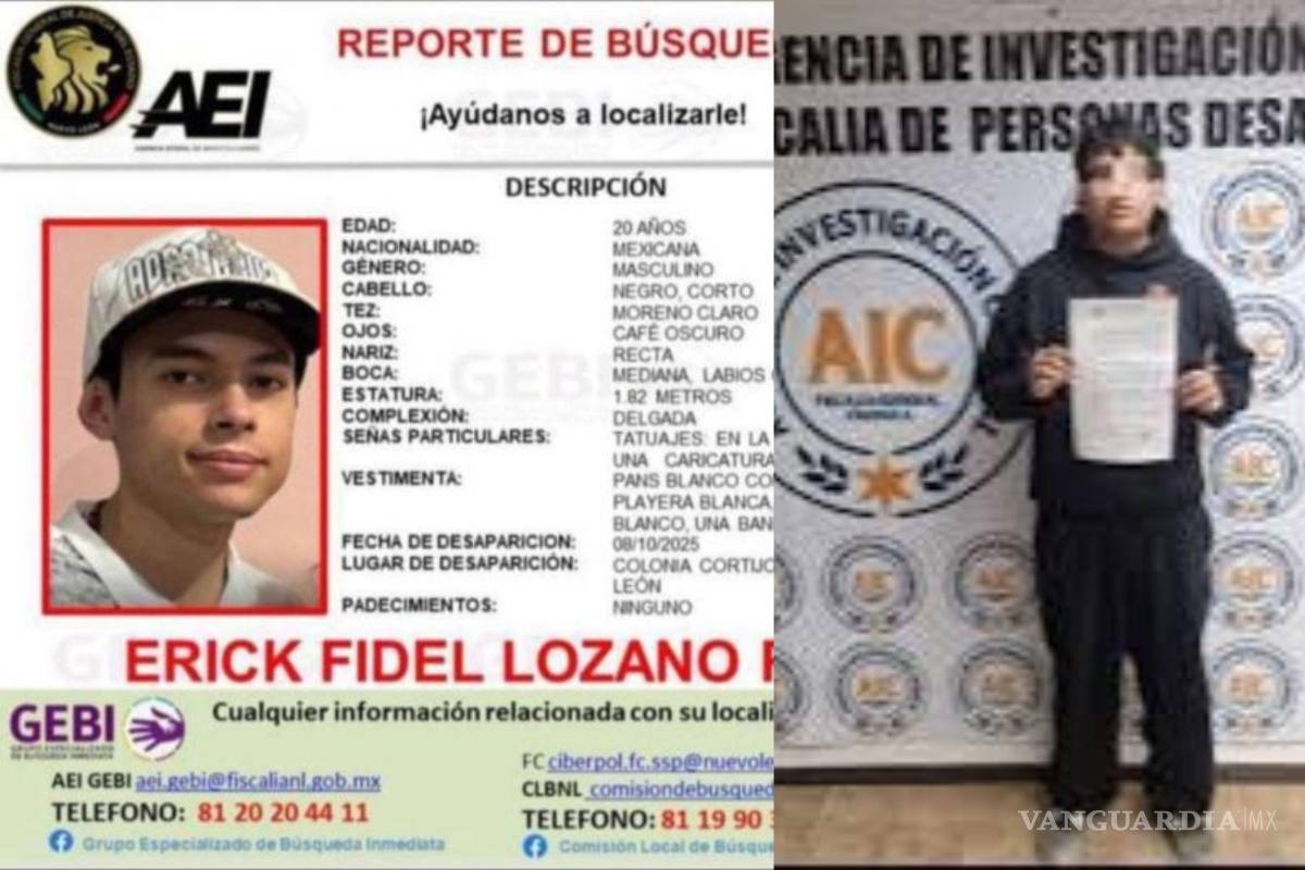 Arteaga: dan pruebas para vincular a presunto homicida de Erick Fidel