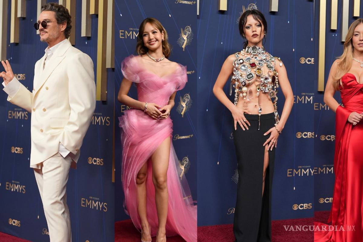 ¡Así brillan las estrellas! Jenna Ortega, Lisa, Pedro Pascal, Selena Gomez y más llegan a los Premios Emmy