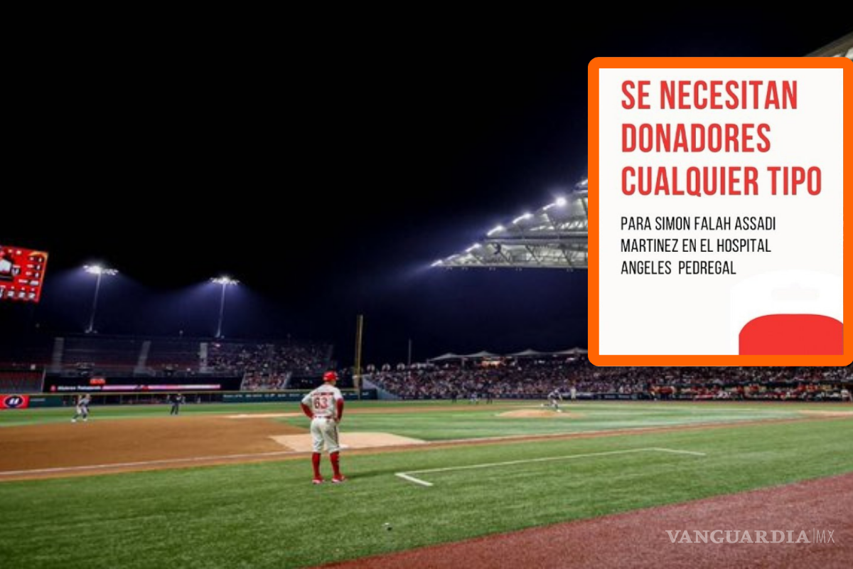 Menor golpeado por pelota en juego de Diablos Rojos, se encuentra en terapia intensiva; familia solicita apoyo