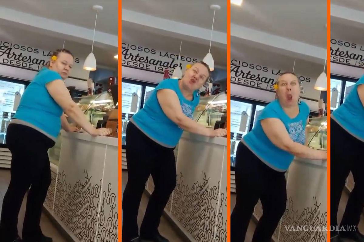 Ahora... ‘Lady Muecas’: turista extranjera arma una ‘escena’ en heladería de la Ciudad de México
