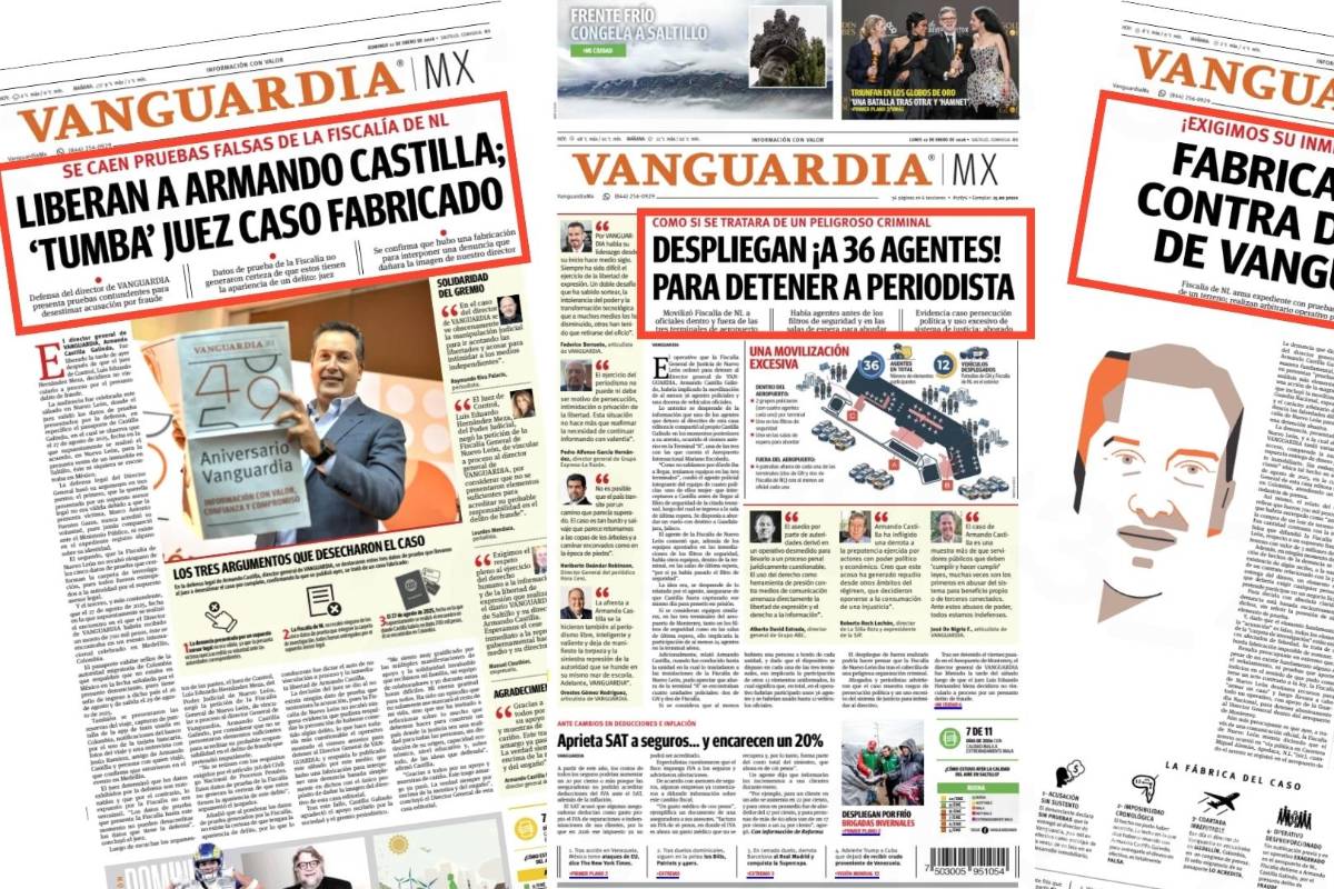 $!Detención de director de VANGUARDIA, grave atentado a la libertad de expresión: APAC