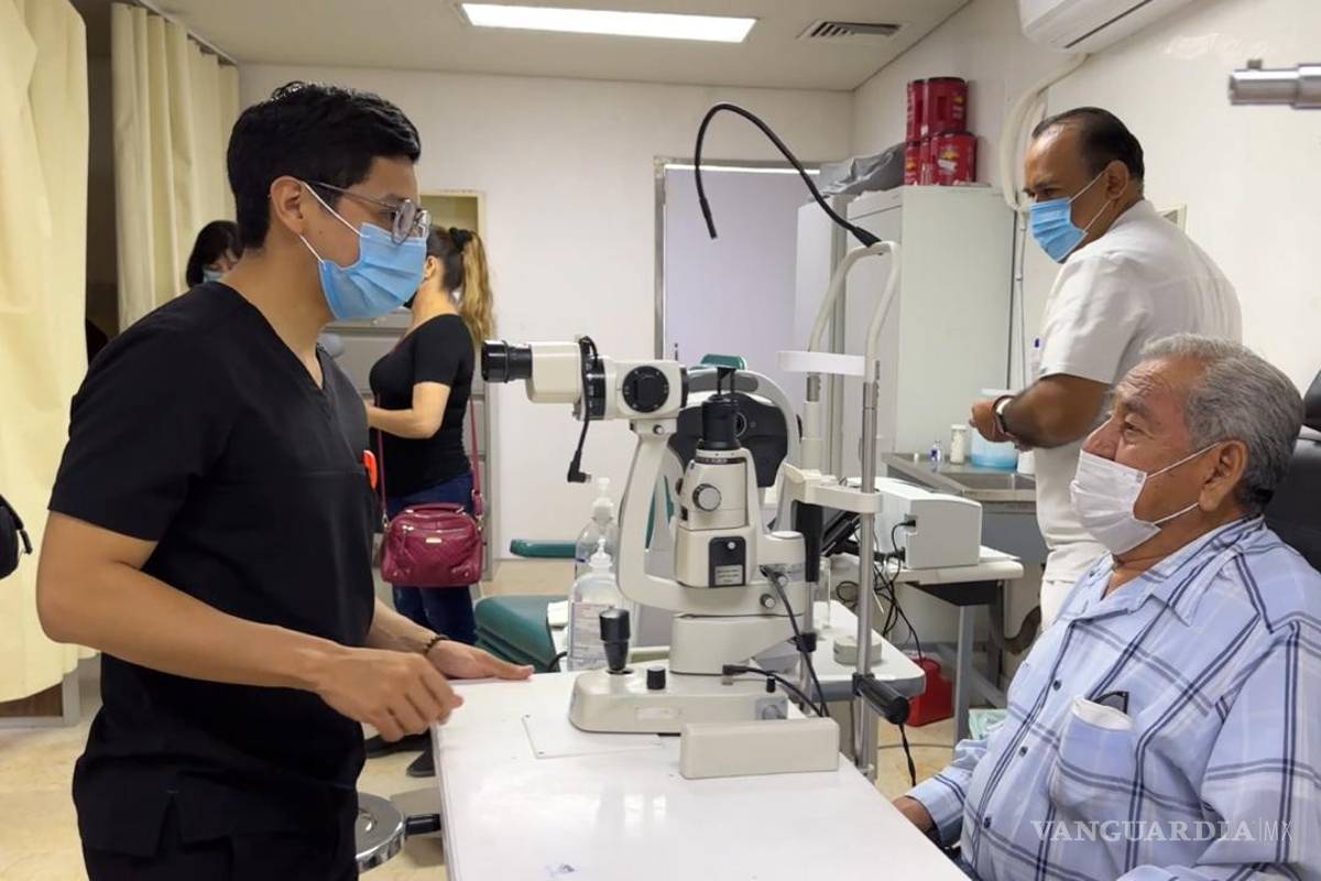 IMSS Coahuila ayuda a más de 2 mil derechohabientes a recuperar la visión