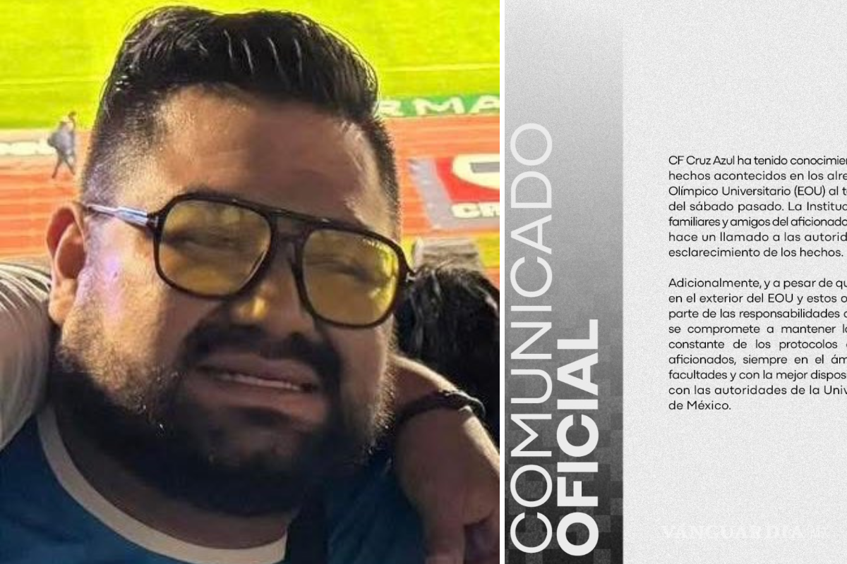 Cruz Azul exige esclarecer la muerte de Rodrigo Mondragón tras el partido en CU