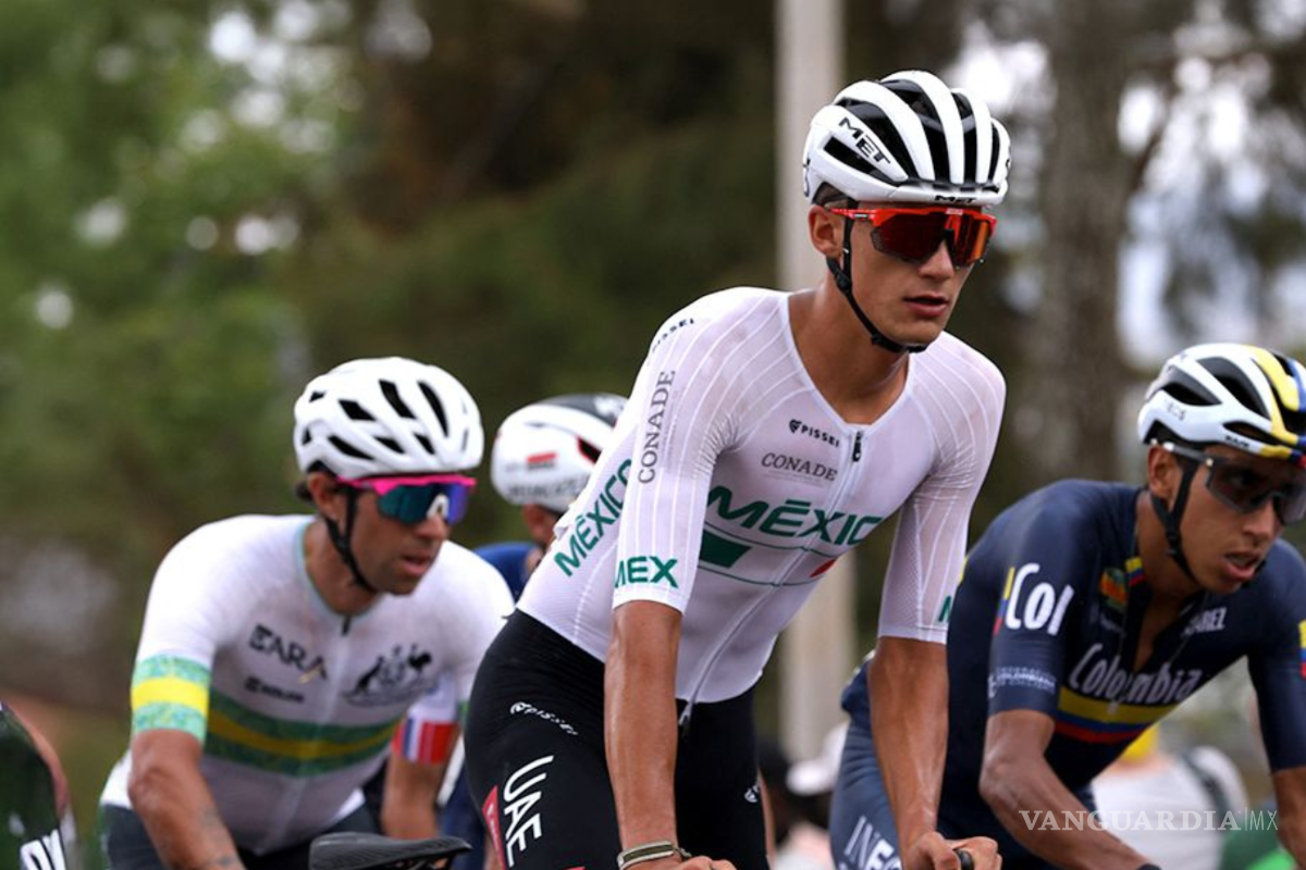 Isaac del Toro firma una destacada actuación en el Mundial de Ciclismo en Kigali