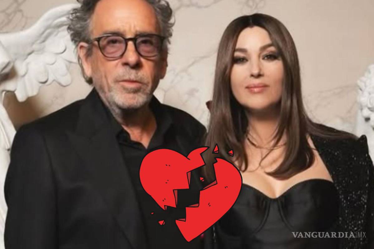 Reportan que Tim Burton y Monica Bellucci terminaron su ‘tétrico’ romance; ¿Qué pasó?