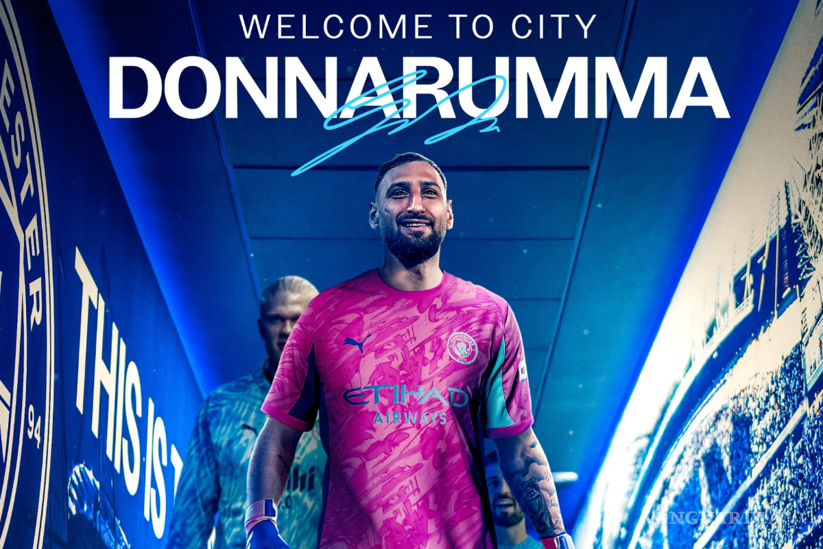 Manchester City confirma el fichaje de Gianluigi Donnarumma tras la salida de Ederson