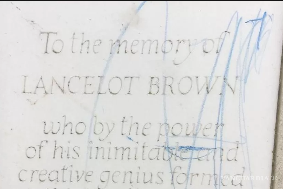 $!Monumento dedicado al arquitecto paisajista Lancelot Brown