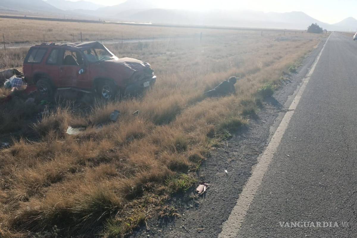 Muere regia en hospital tras accidente vehicular en carretera a San Antonio de las Alazanas