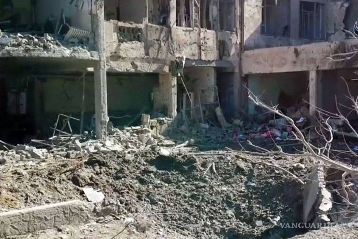 El Estado Islámico exhibió un hospital atacado por los rusos