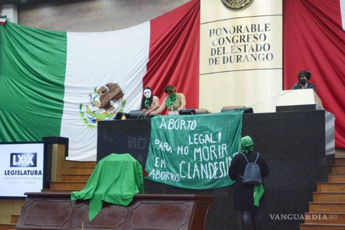 En pleno Día por el derecho al aborto, diputados rechazan iniciativa en Durango