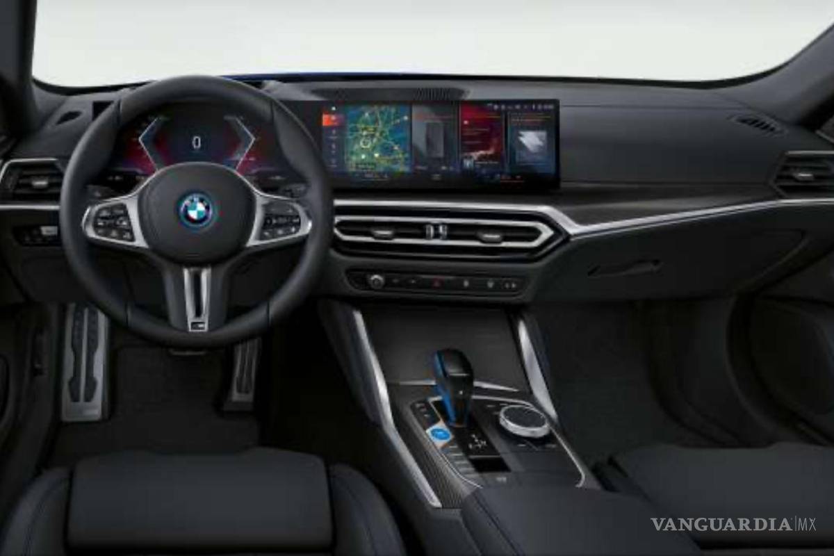 $!Interior del BMW i4 M50.