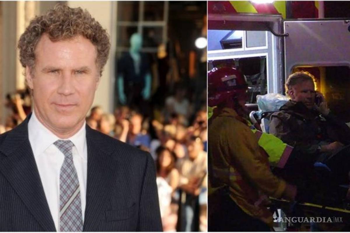 Will Ferrell fue herido y hospitalizado tras un accidente de tráfico en California
