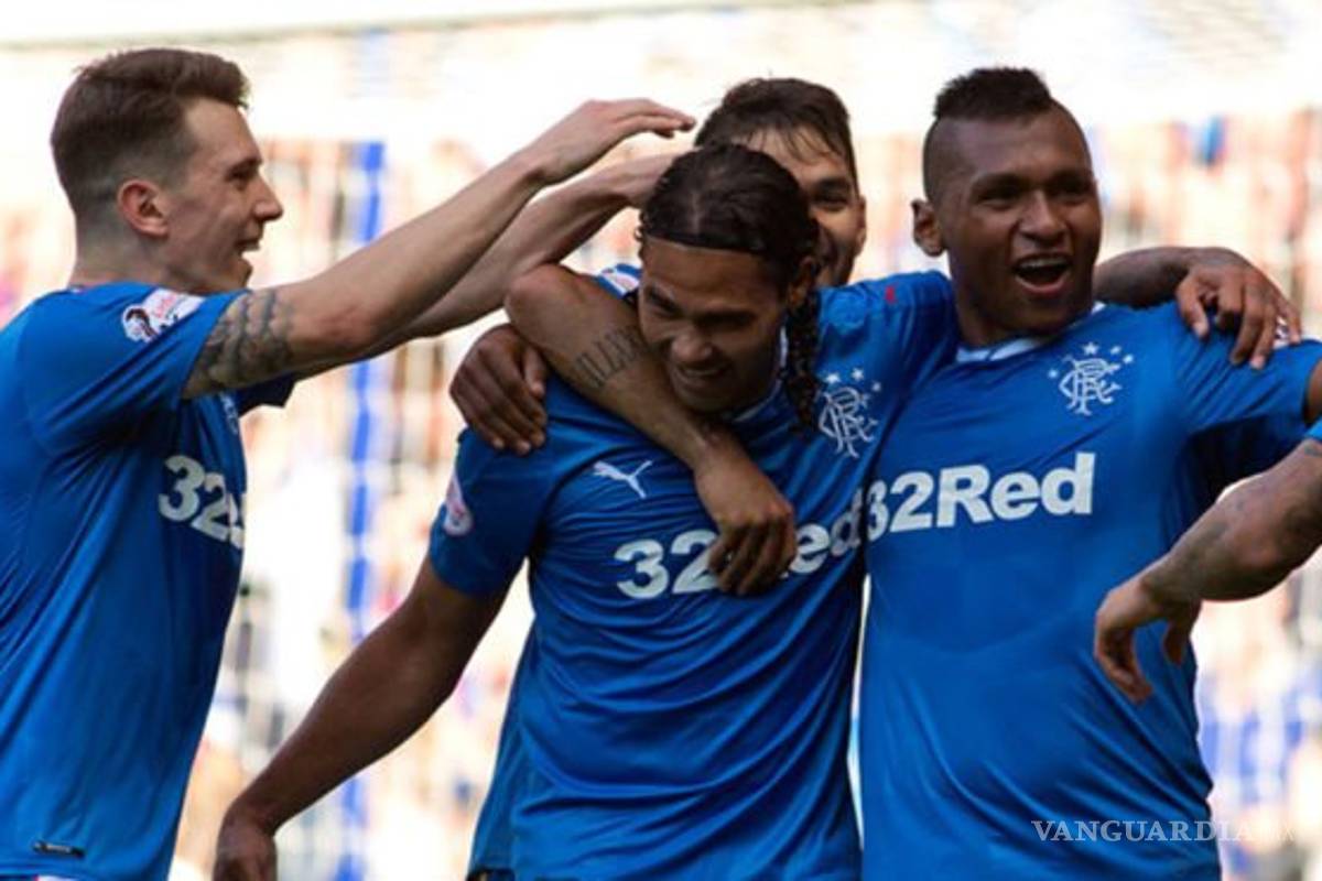 'Gullit' Peña vuelve a anotar con el Rangers de Escocia