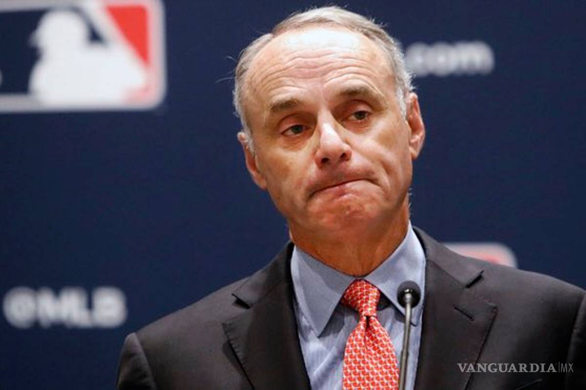 Rob Manfred ya no está seguro al '100 por ciento' sobre la temporada