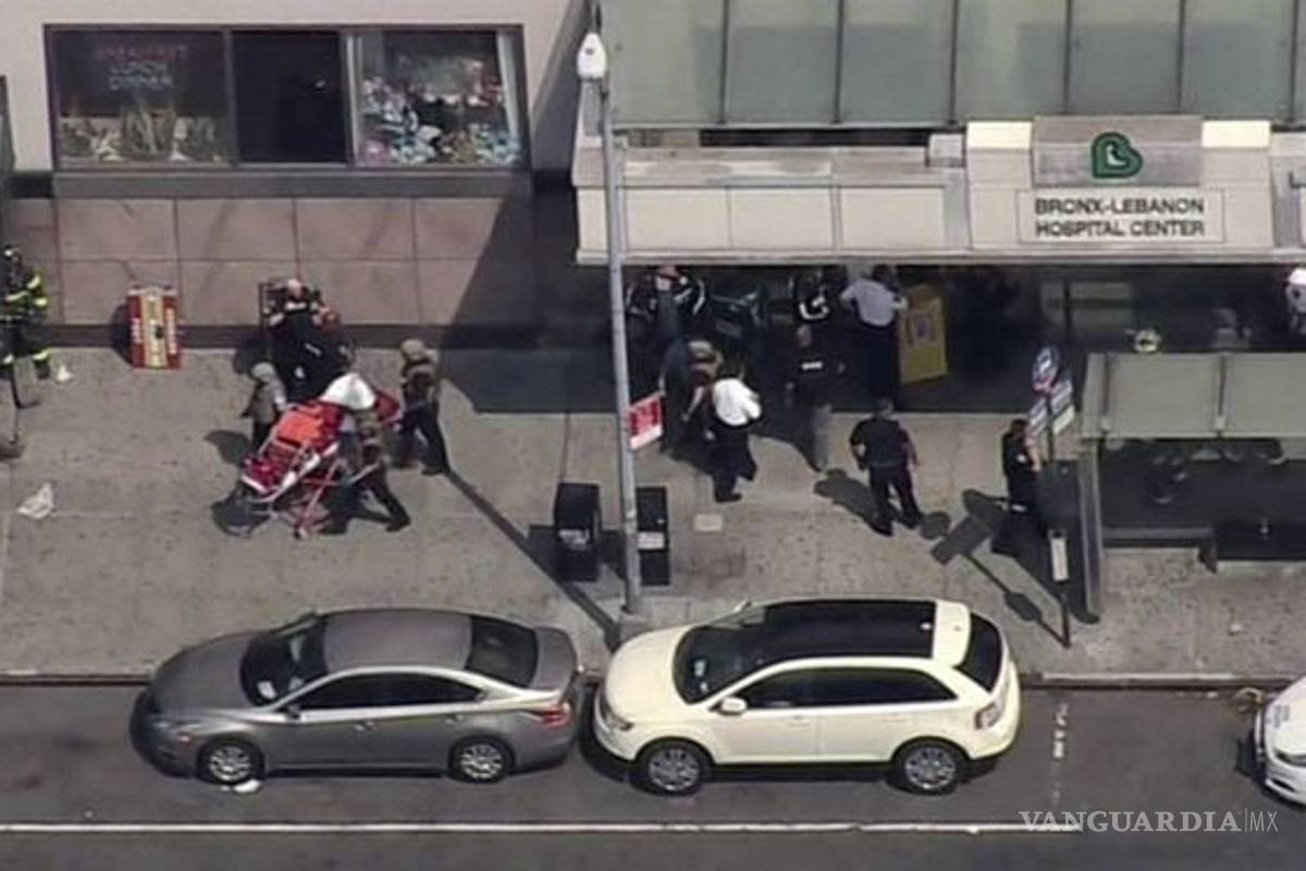 Mueren agresor y una mujer en tiroteo en hospital de Nueva York