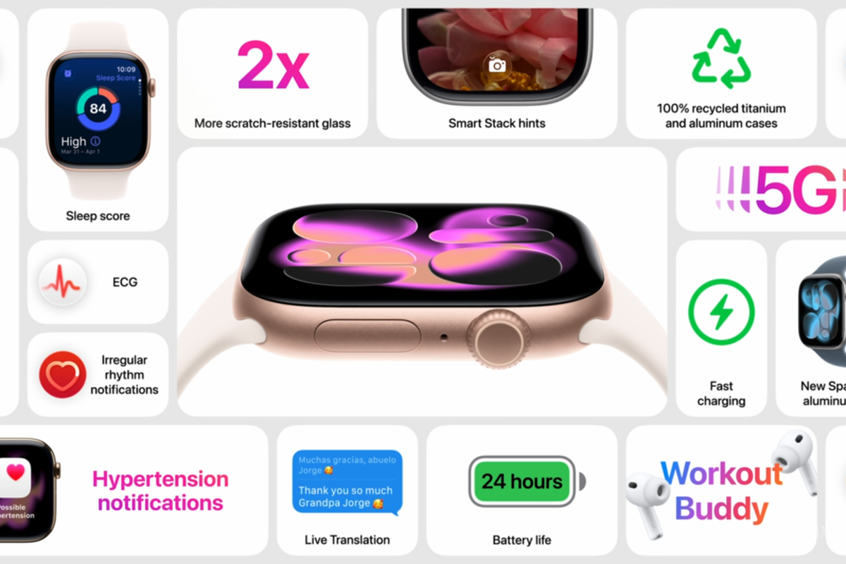 $!Llega el Apple Watch Series 11 y el Apple Watch Ultra 3: conectividad satelital, batería extendida y nuevas funciones