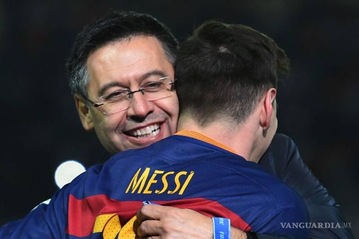 "Messi es la madre de todos los iconos del Barça”, asegura Bartomeu