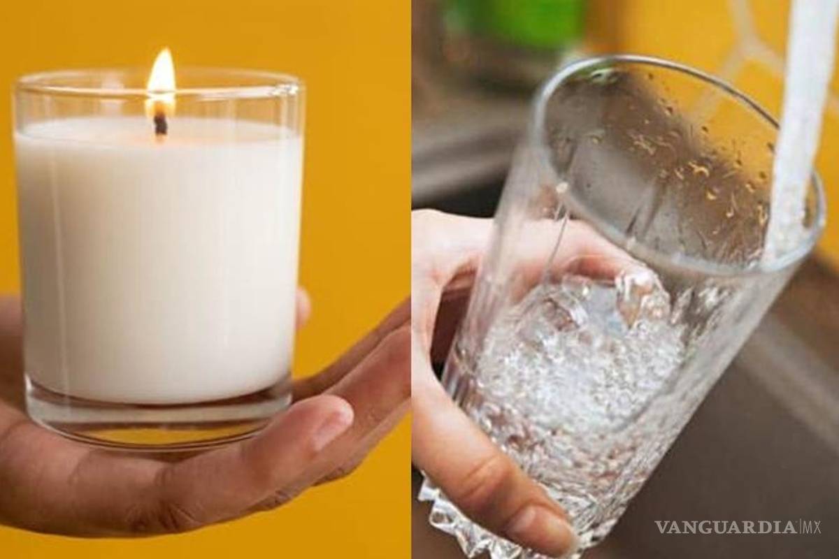 ¿Usas los vasos de veladoras para beber agua? ¡Cuidado!... puede ser peligroso por estas razones