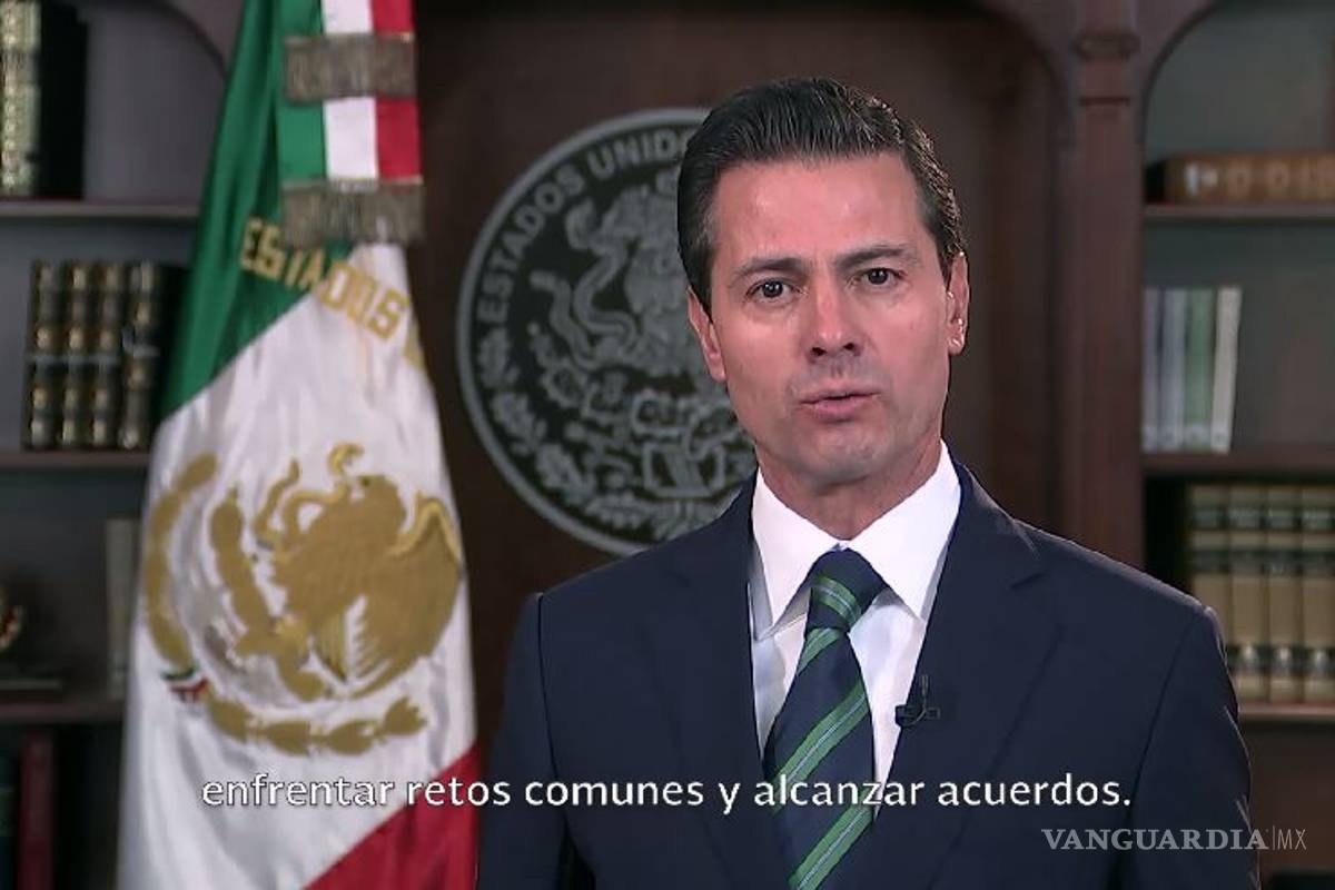 Rompe Peña el silencio y responde a Trump: ‘No negociaremos con miedo, sí con respeto’