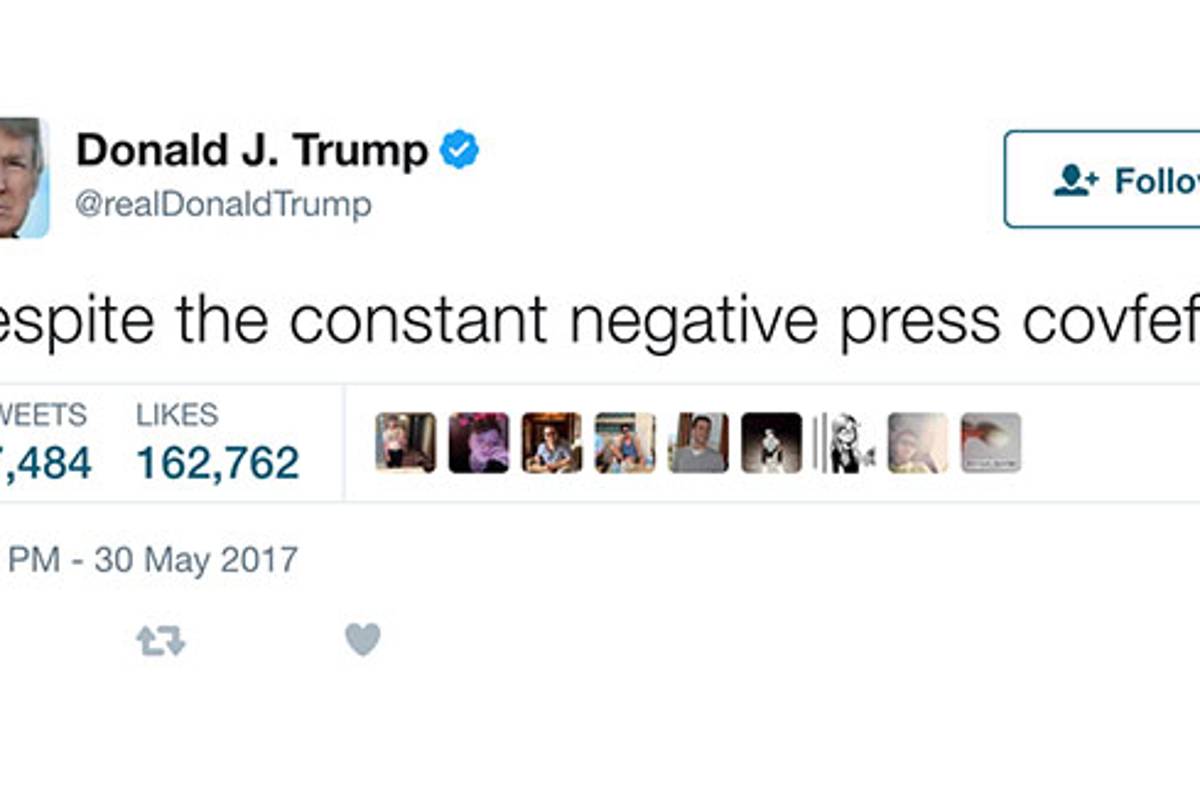 $!Presentan ley ‘Covfefe’ para que tuits de Trump se guarden en Archivos Nacionales