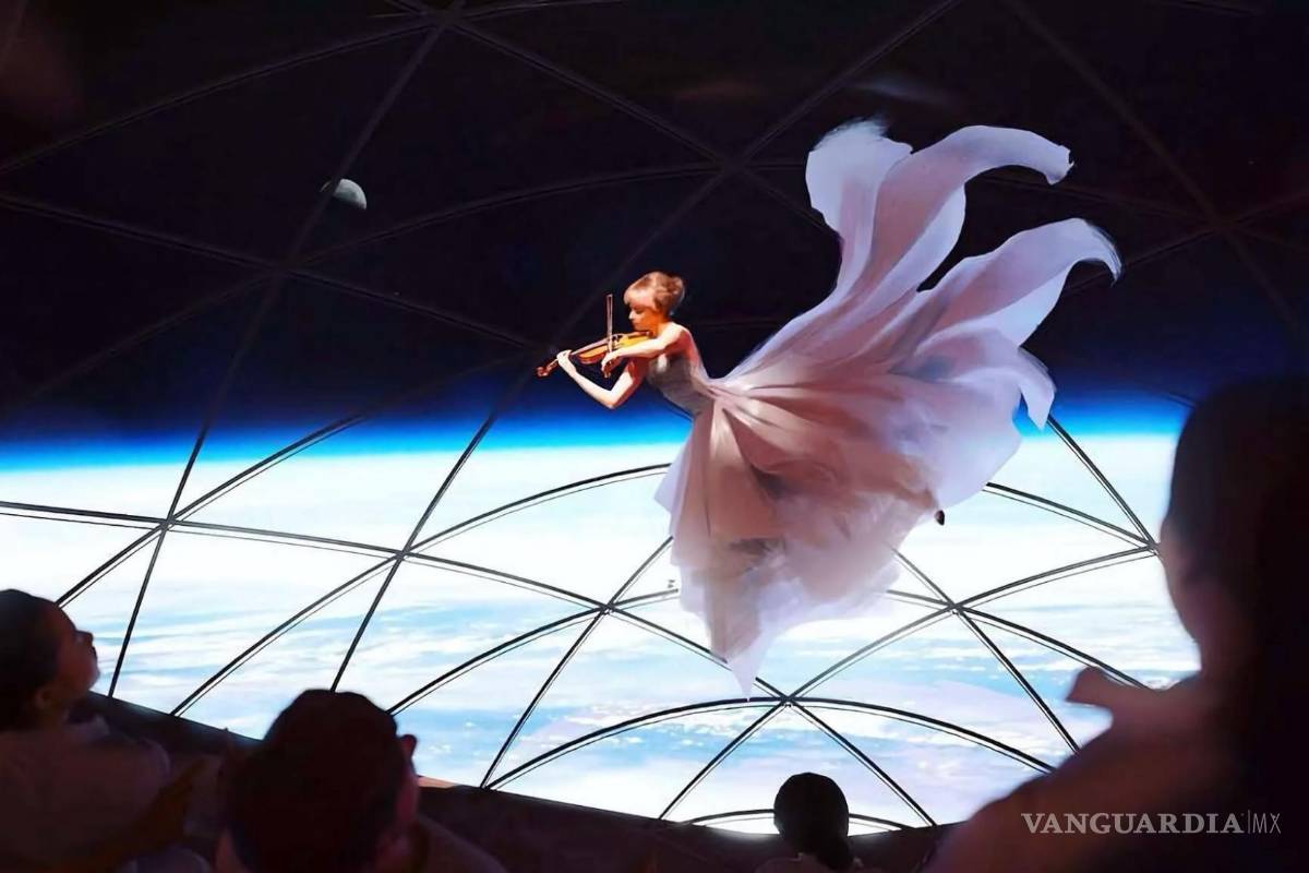 $!Una representación de SpaceX que imagina cómo podría ser la vida de los pasajeros a bordo de una versión futura de Starship.