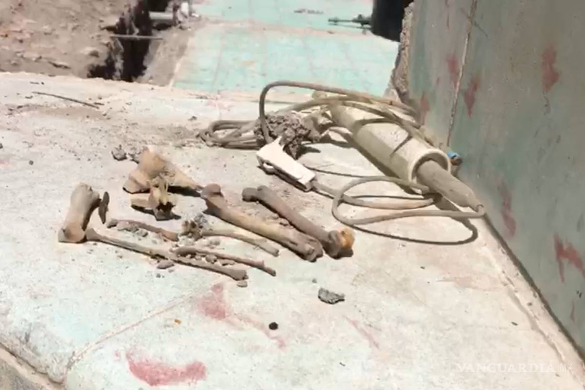 Hallan supuesta osamenta enfrente del Casino de Saltillo