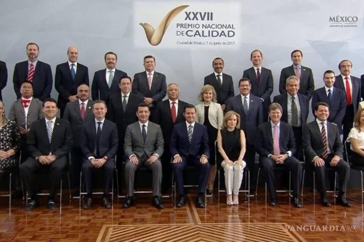CFE obtiene Premio Nacional de Calidad 2016