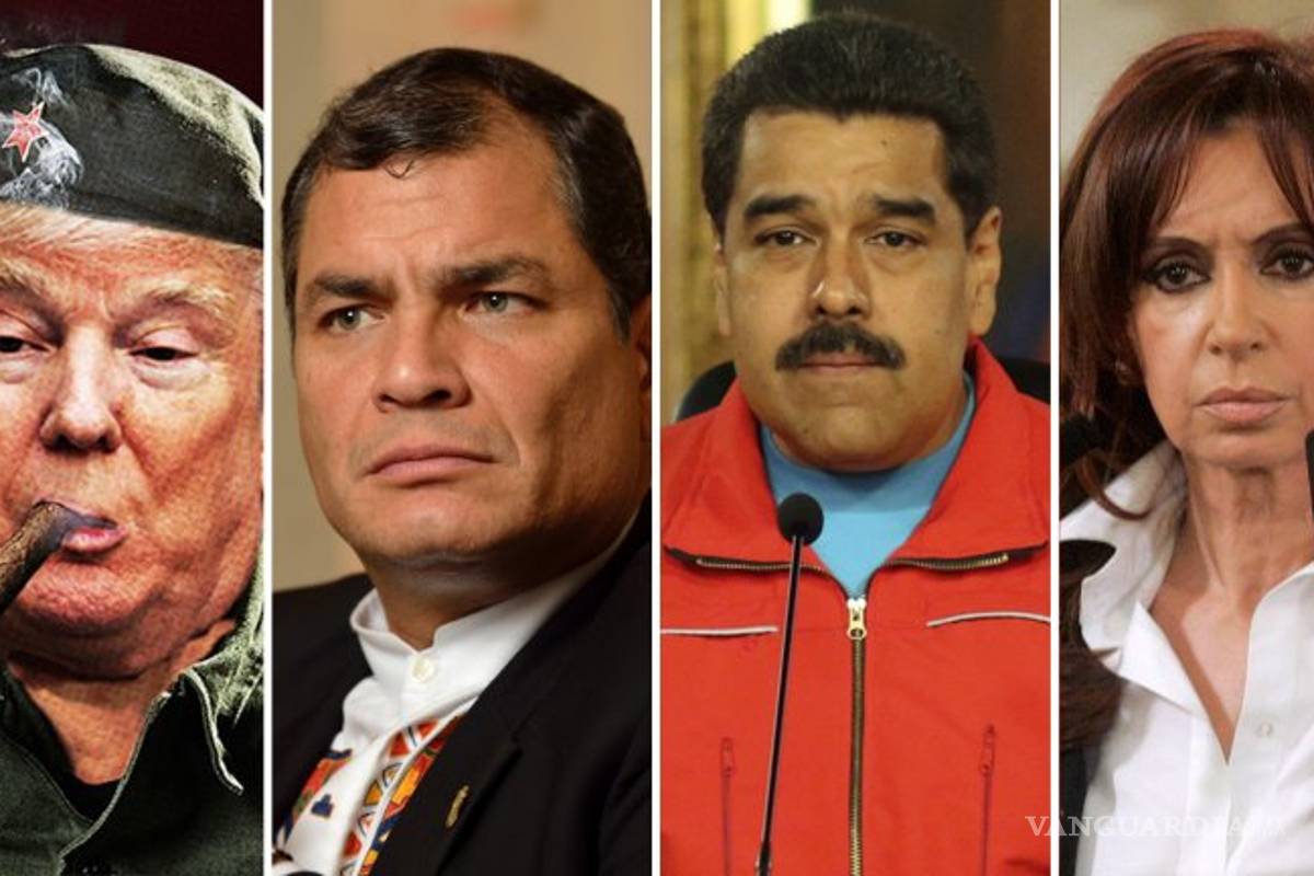 Trump tuitea como Correa, Maduro y Cristina Kirchner