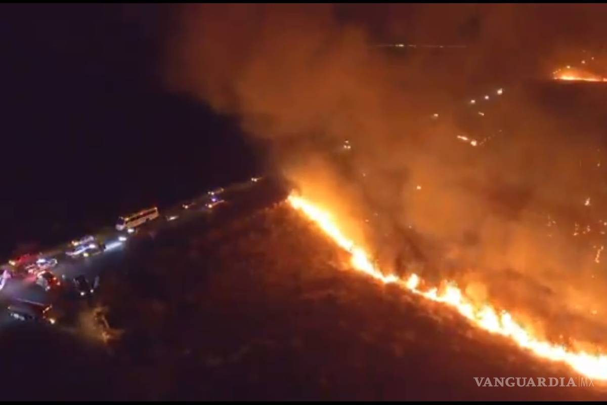 $!Provoca fogata incendio de más de 16 hectáreas en Nadadores