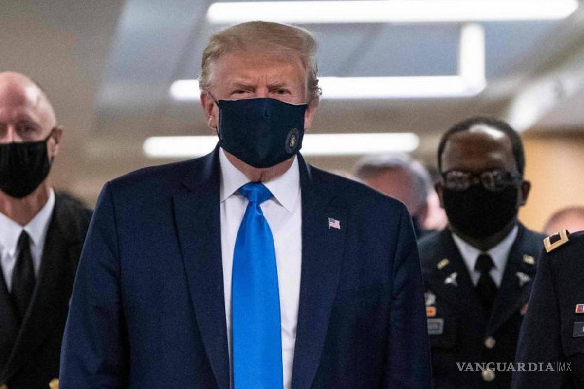 Confirma Trump que dio positivo a COVID-19