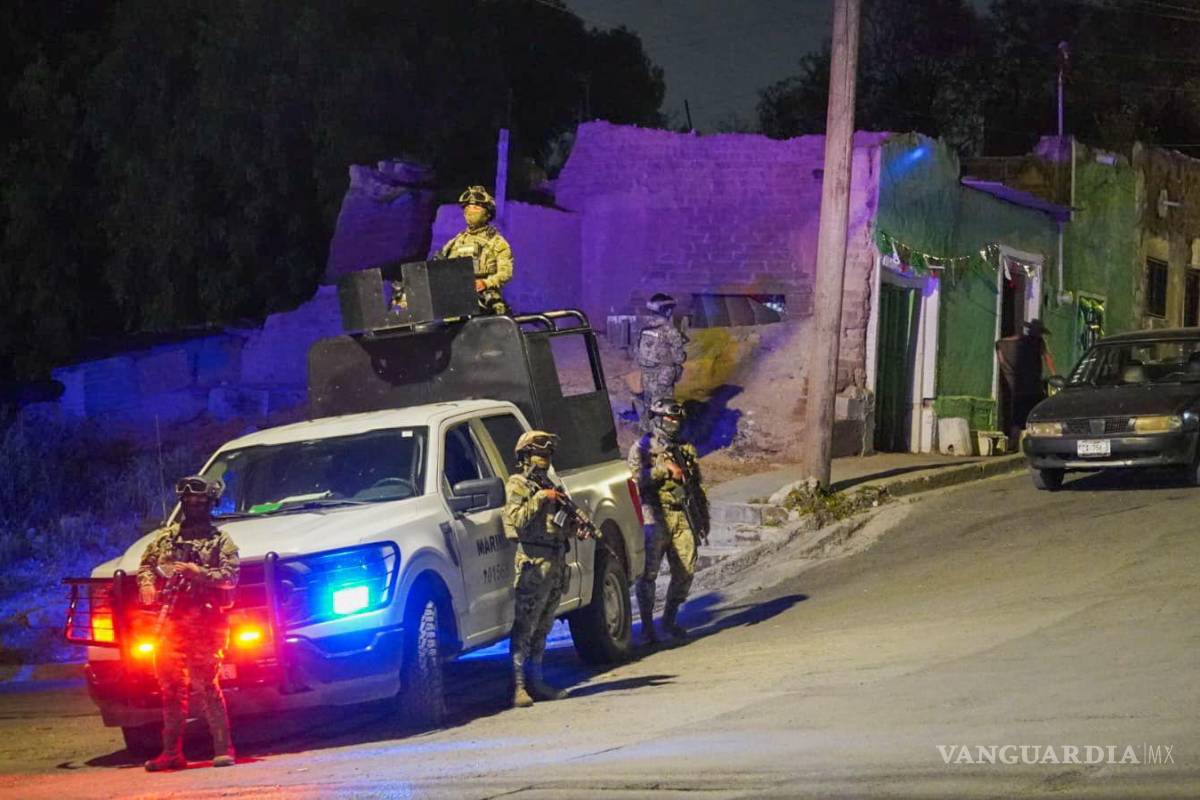 Cateo en Ojo de Agua, en Saltillo, moviliza a Ejército y Marina