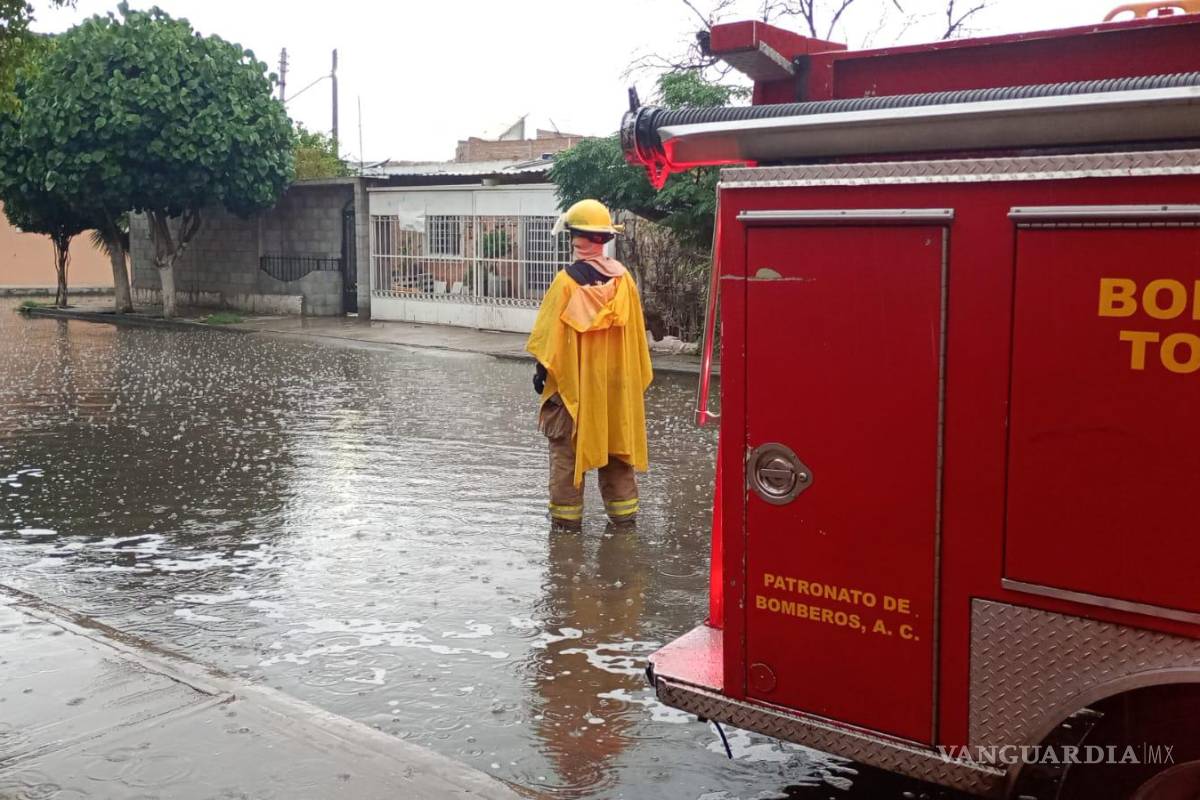 Lluvias dejan 28 mm de acumulación en Torreón en 48 horas